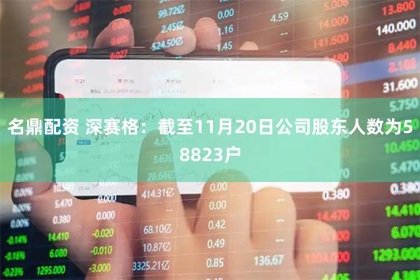 名鼎配资 深赛格：截至11月20日公司股东人数为58823户